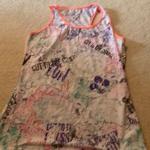 Fun colored graphite print tank